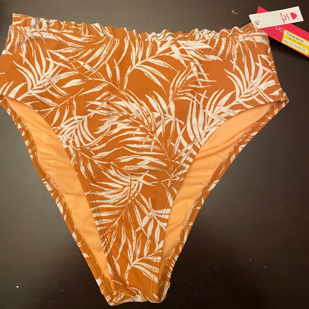 Boho High waisted swimsuit bottoms